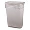 Heritage 24 in. x 33 in. 8 mic 16 Gallon High-Density Waste Can Liners - Natural (1000/Carton)
